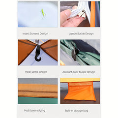 Waterproof Sun Protection Tent for Outdoor Picnic and Camping