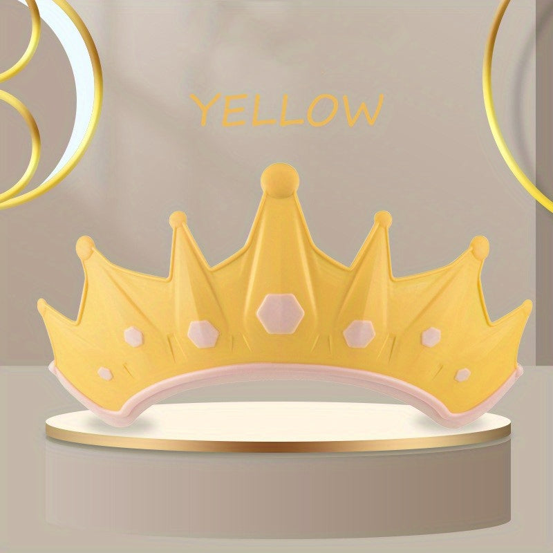 Soft Waterproof Crown Bath Shower Hat