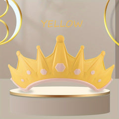 Soft Waterproof Crown Bath Shower Hat