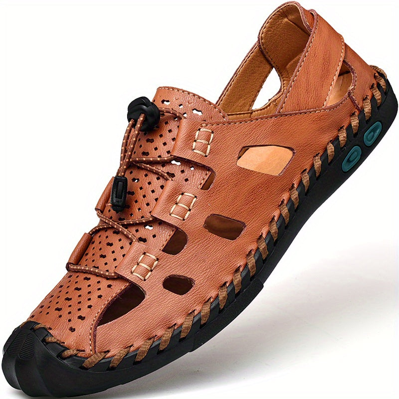 Men's Closed Toe Sandals Chappal, Wear Resistant, Non Slip