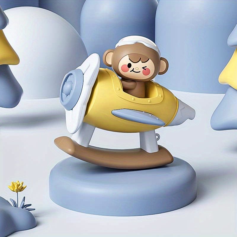 Funny Whistle 3D Airplane Toy for Babies