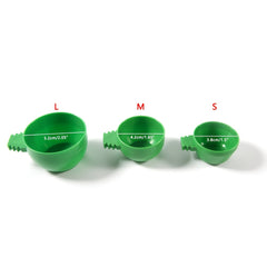 3pcs Mini Round Bird Food Water Bowl Feeder Pigeons Birds Cage Feeding Basin