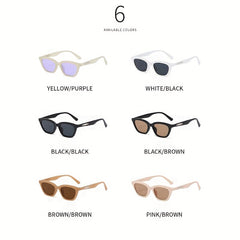 Cat's Eye Shaped Frame Sunscreen Anti-UV Men's Sunglasses