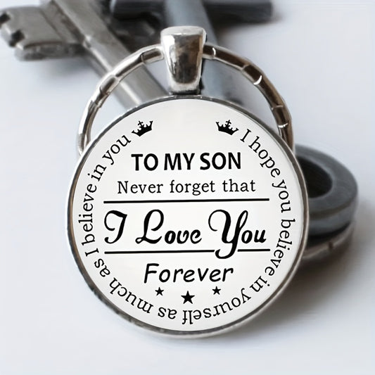 Zinc Alloy Crown Keychain For Men - Vintage Keychain For Son