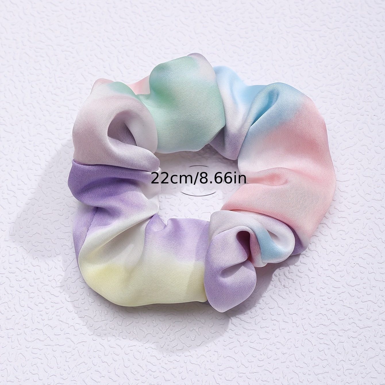 Fabric Large Gradient Scrunchie Hair Tie Hair Accessories