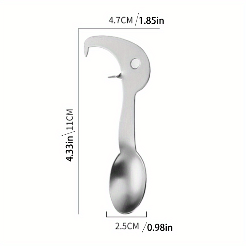Passion Fruit Opener Stainless Steel - Fruit Ball Scoop - Household Spoon Opener