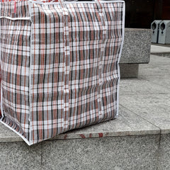 Heavy Duty Moving Bag with Zipper & Handles for Home Storage