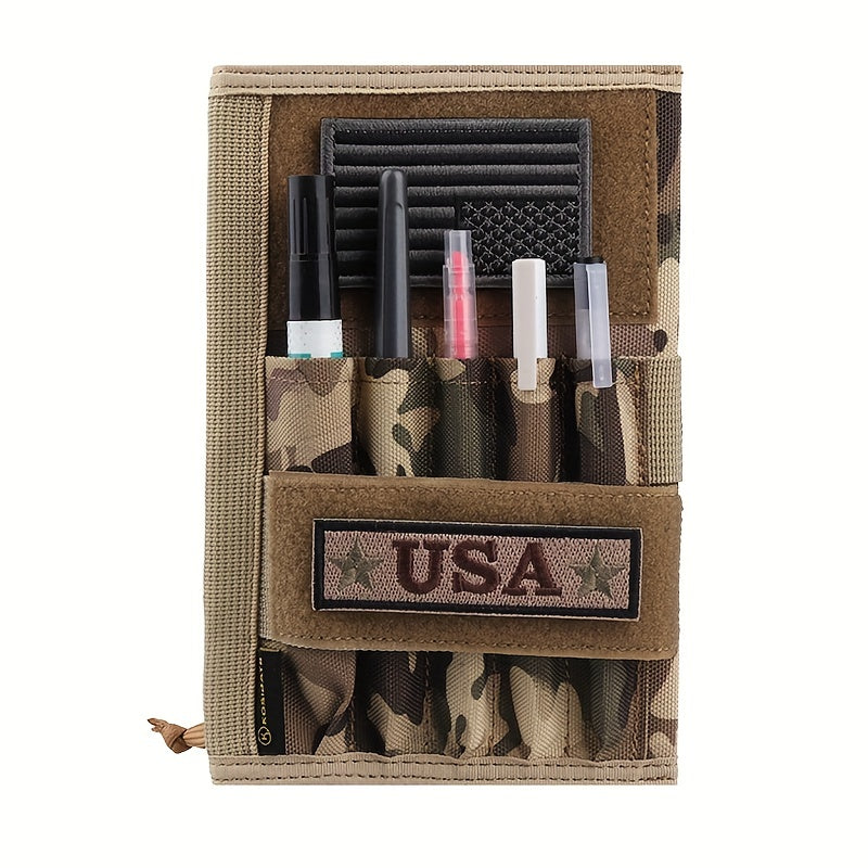 Military Green Tactical Notebook Cover