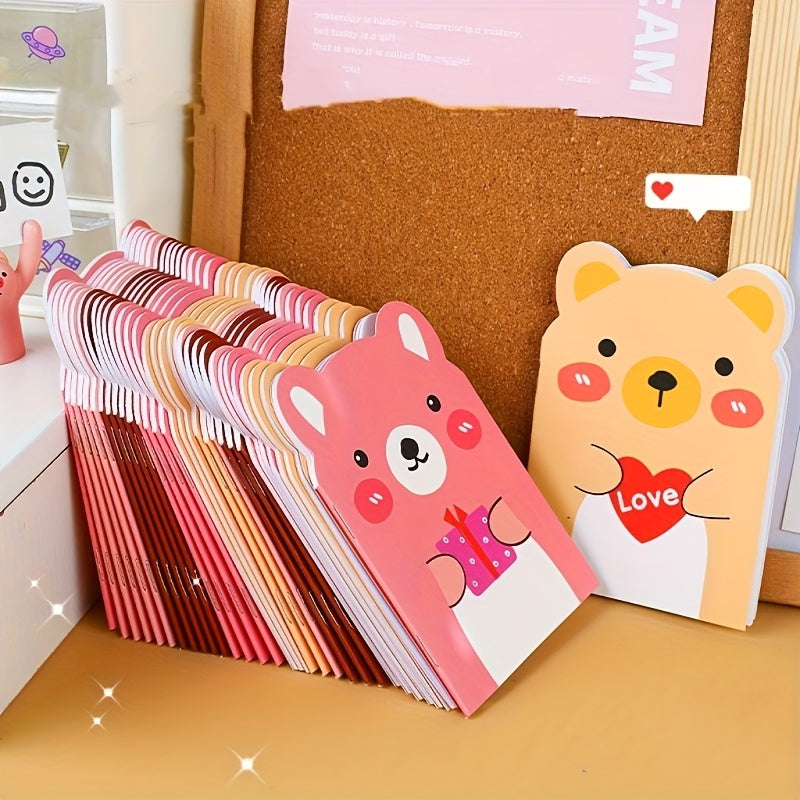 5pcs Animal Notebook Set - Random Designs - Writing Drawing Organiz