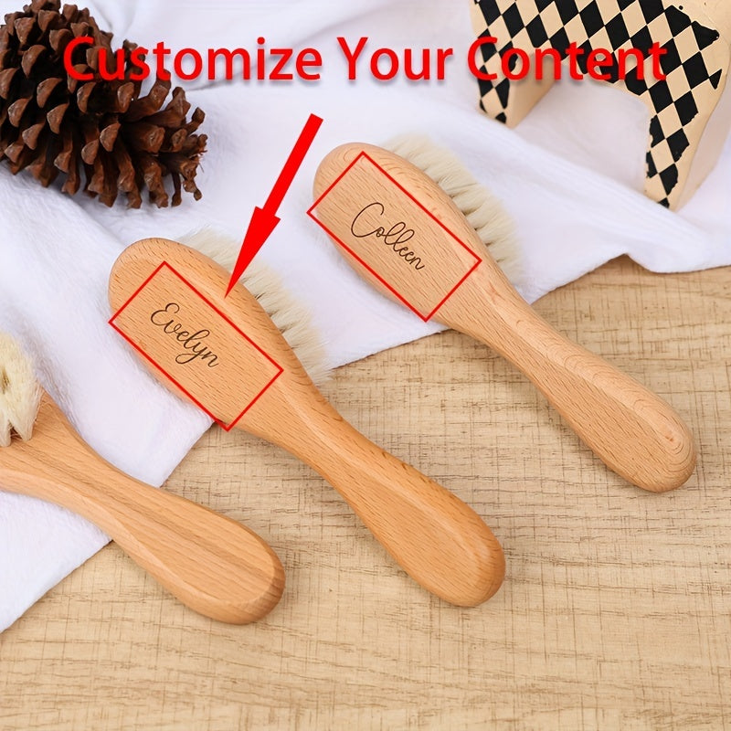 Engraved Personalized Hair Brush for Mom