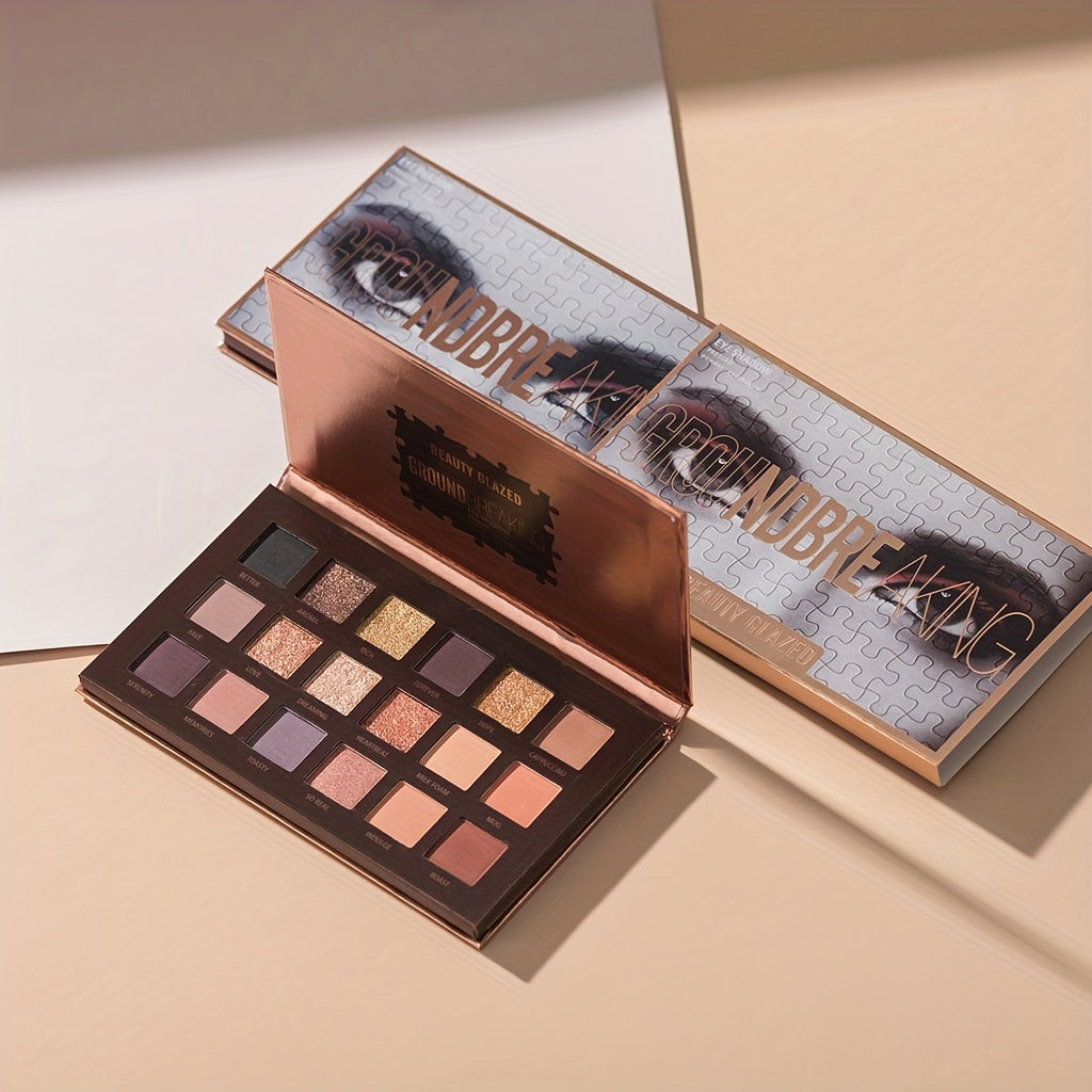 18 Colors Glitter Matte Eyeshadow Palette