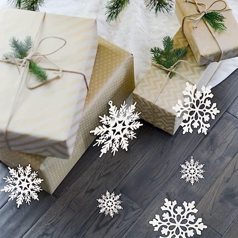 Christmas Snowflake Decoration Set for Festive Home Decor