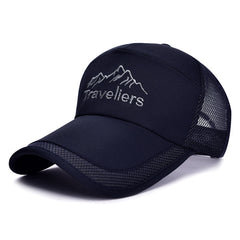 Men's Outdoor Sunshade Peaked Cap Quick Dry Baseball Cap