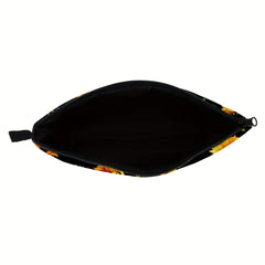 Sunflower Flowers Cosmetic Bag Waterproof Makeup Toiletry Pouch Travel