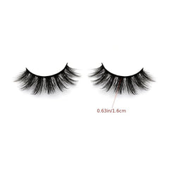 20 Pairs 3D Makeup False Eyelashes Long Dense Soft Set for Cosplay Costume Party