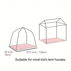 Cute Rectangle Rug for Kids Playhouse or Nursery Decor