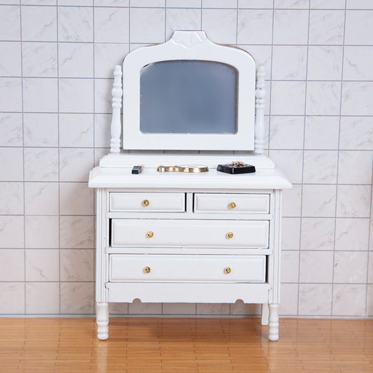12 Mini Dollhouse Vanity Furniture Decorative Figurines