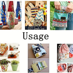 8pcs Set Printed Cotton Fabric Patchwork Cloth Doll DIY Sewing Quilting Material