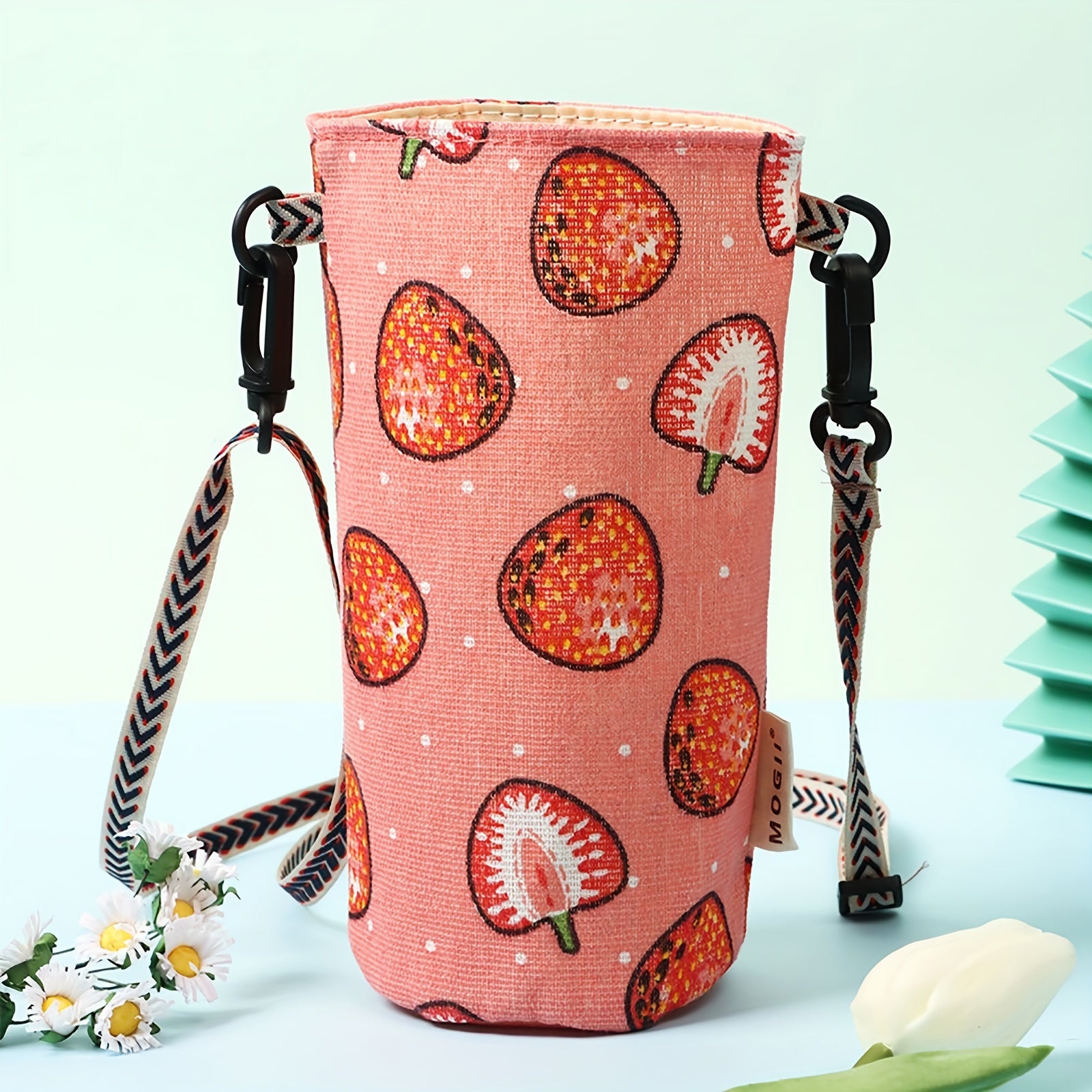 Reusable Portable Cup Sleeve for Hydration on the Go