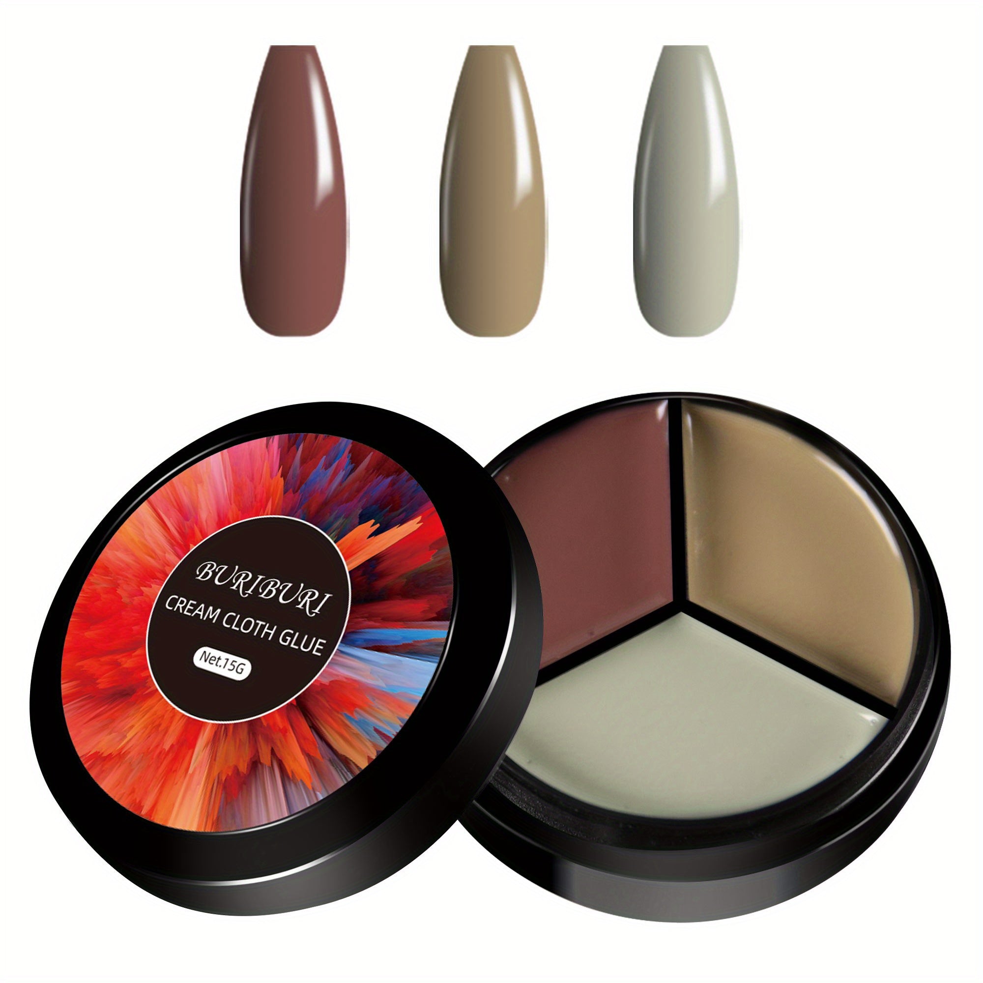3-Piece Gel Nail Polish Set for Salon Results