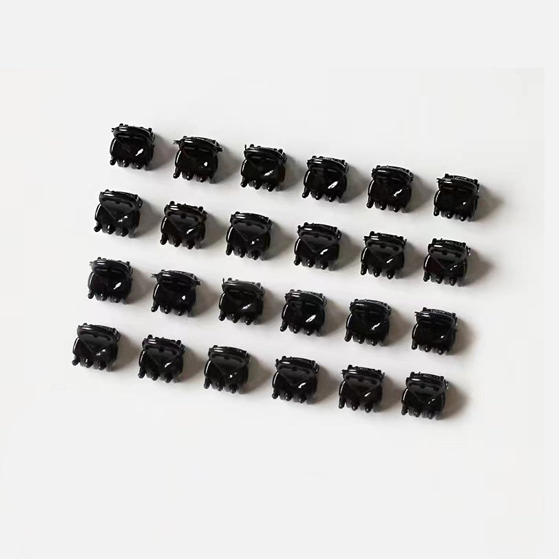 24pcs Mini Hair Claw Clips Non Slip Strong Hold Grip Hair Jaw Clip