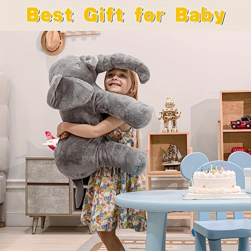 Big Elephant Stuffed Animal Plush Toy 40 64 Cm Size Grey Elephant Toy