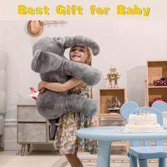 Big Elephant Stuffed Animal Plush Toy 40 64 Cm Size Grey Elephant Toy