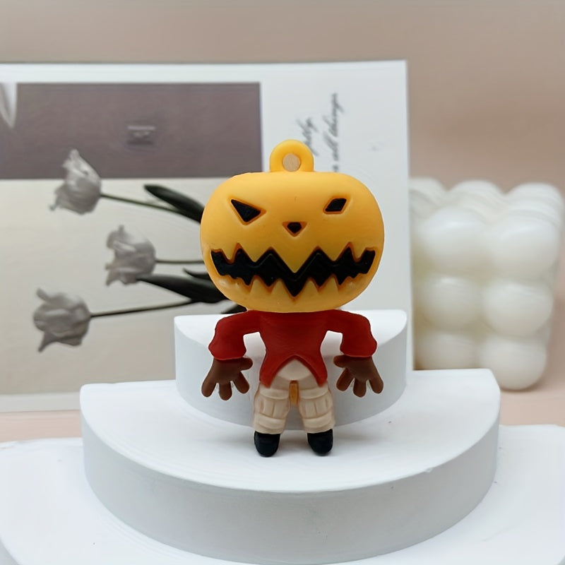 Cartoon Pumpkin Keychain for Backpacks
