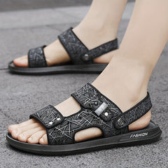 Men's Dual Purpose Sandals Casual Hollow Out Non Slip Shoes