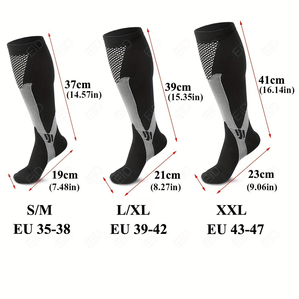 High Elastic Basketball Football Compression Socks