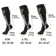 High Elastic Basketball Football Compression Socks