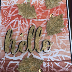 Word Hello Metal Cutting Dies for Card Making Scrapbooking DIY