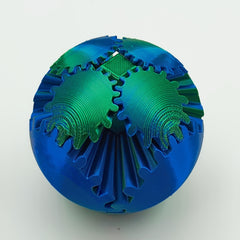 Colorful Flexible Gear Ball Model with Gradient
