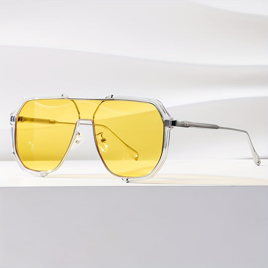 Men's Large Frame Sunglasses for Street Photography and Parties