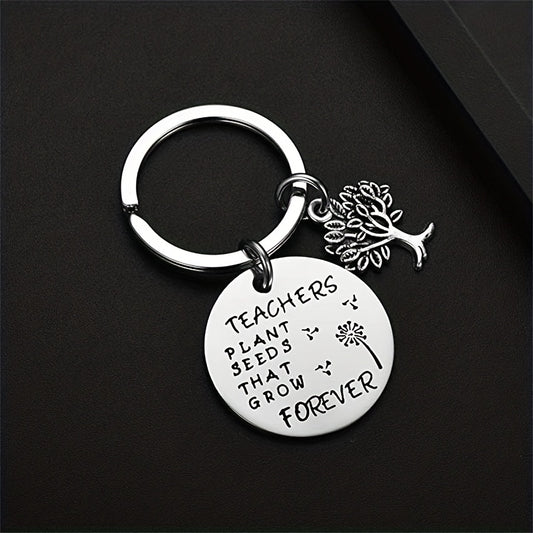 Teacher's Gift Keychain Novelty Pendant Necklace