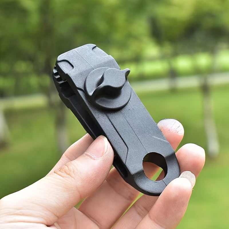 4pcs Windproof Rope Clips Tarpaulin Durable Clip Awning Tent Buckle