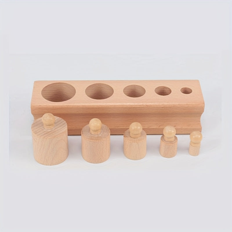 20pcs Wooden Building Blocks Set for Shape Recognition