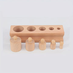 20pcs Wooden Building Blocks Set for Shape Recognition