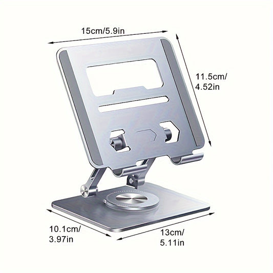 Aluminum Desktop Phone Stand Foldable Holder For Pad Tablet Support Cell Phone