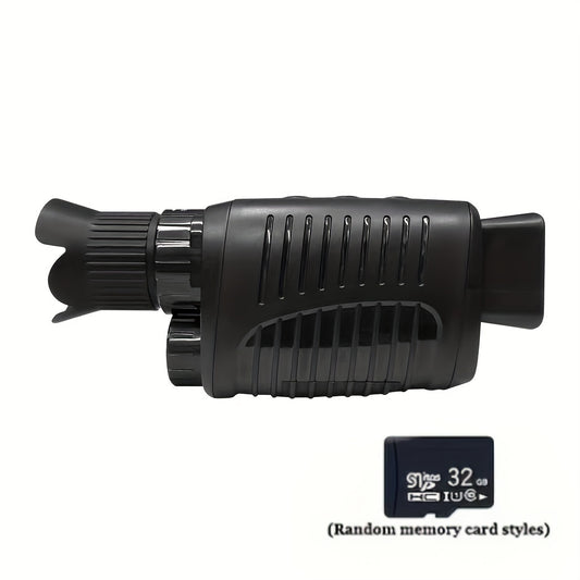 1080p Night Vision Monocular, 7-Speed Infrared, CMOS Star Sensor, Rechargeable