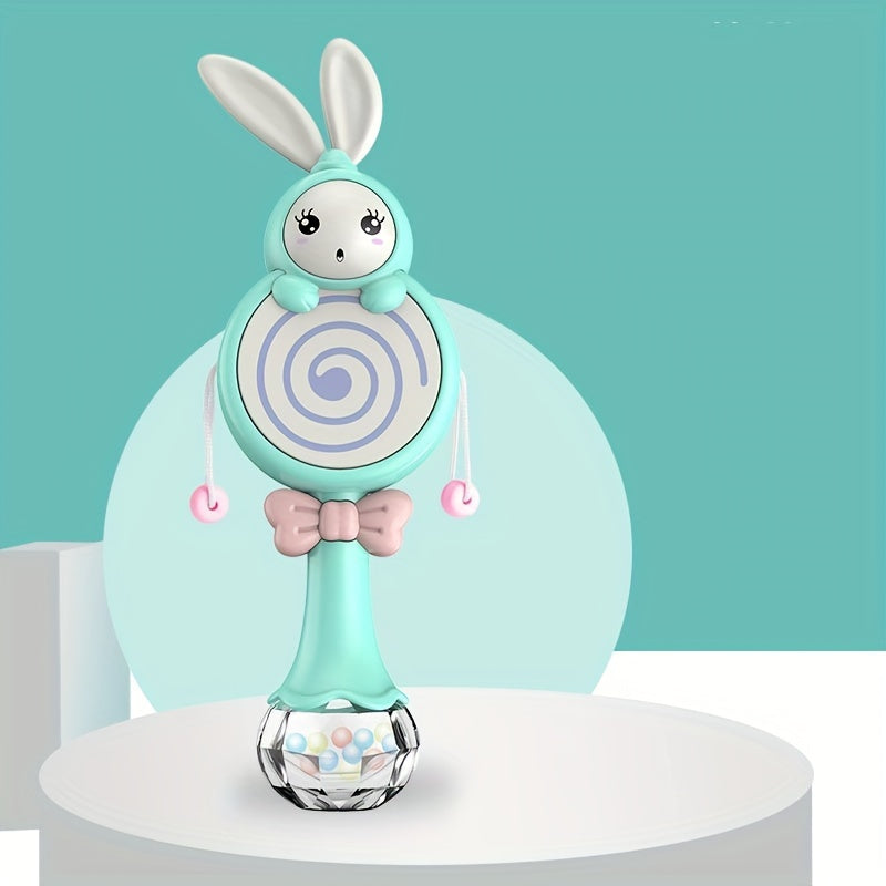 Baby Bell Drum Rabbit Hand Shake Bell Toy