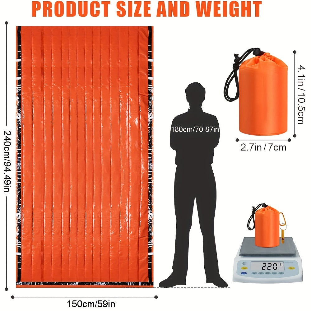 Emergency Sleeping Bag Waterproof Lightweight Thermal Outdoor Camping