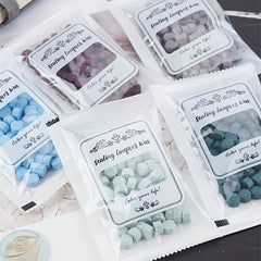 100pcs Wax Seal Beads Kit Seal Letter Envelope W