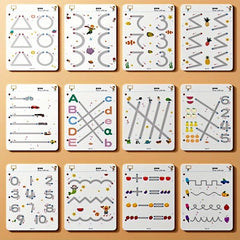 32 Pages Writing & Drawing Set with Erasable Pen - Back to School Supplies
