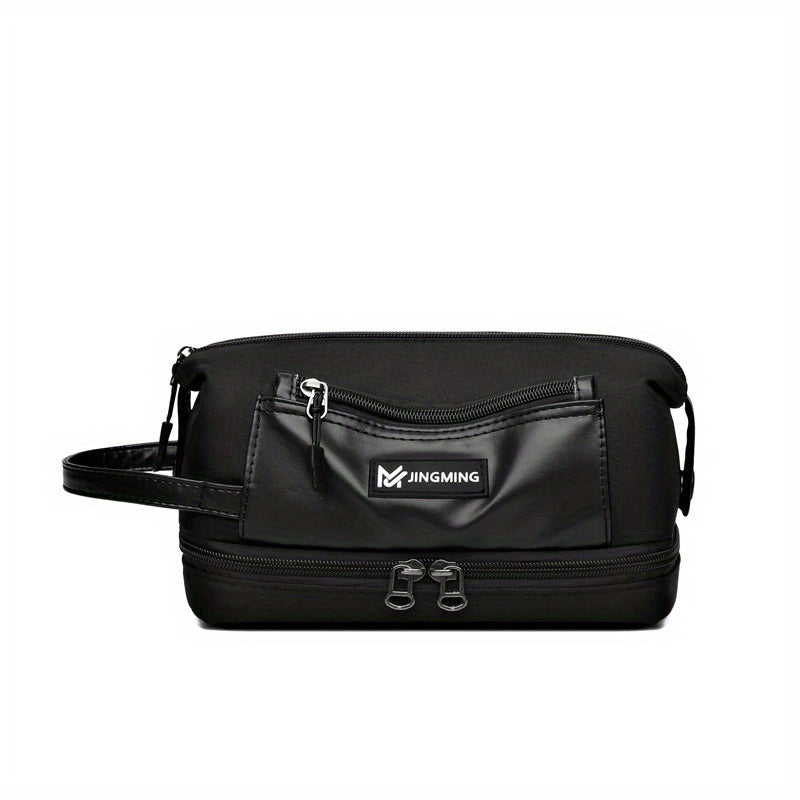 Portable Travel Storage Bag Dry Wet Separation Wash Toiletry Cosmetics Bag