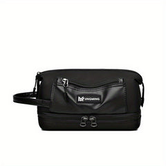 Portable Travel Storage Bag Dry Wet Separation Wash Toiletry Cosmetics Bag