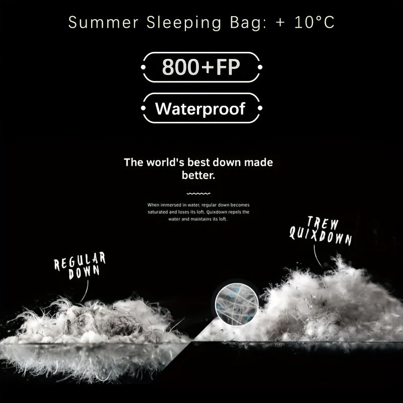 Ultralight Camo Envelope Sleeping Bag for Camping