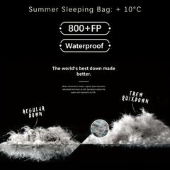 Ultralight Camo Envelope Sleeping Bag for Camping