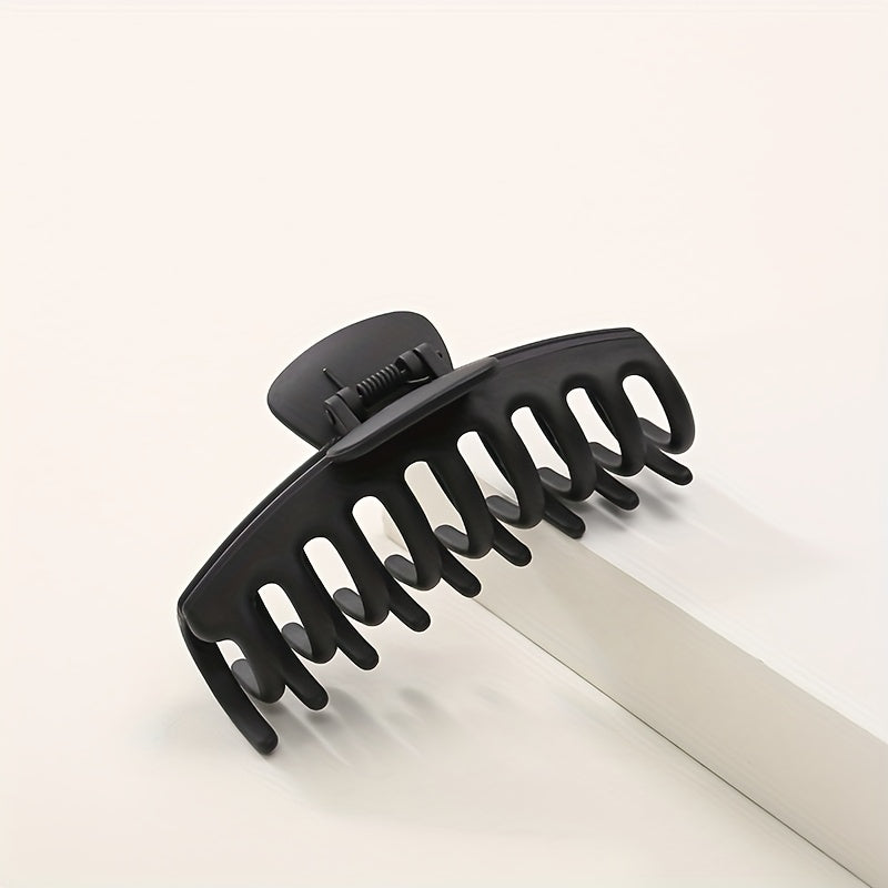 Matte Steel Hair Claw Ponytail Holder Hair Accessories