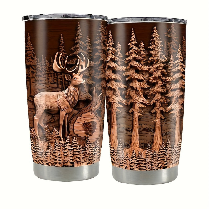 20oz Insulated Tumbler Stainless Steel Water Cup Keeps Coffee Hot